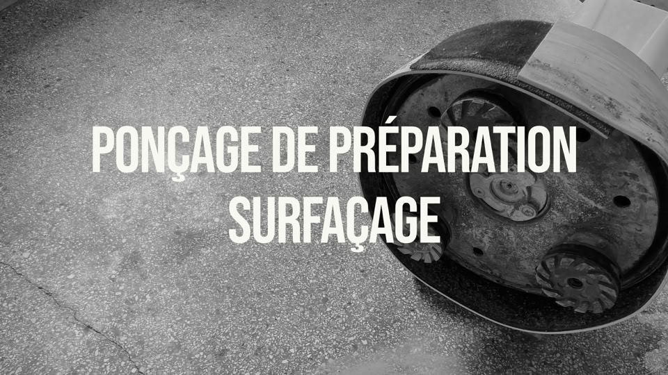 poncer travertin cristallisation