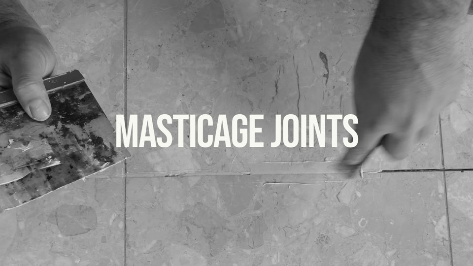 poncer travertin cristallisation