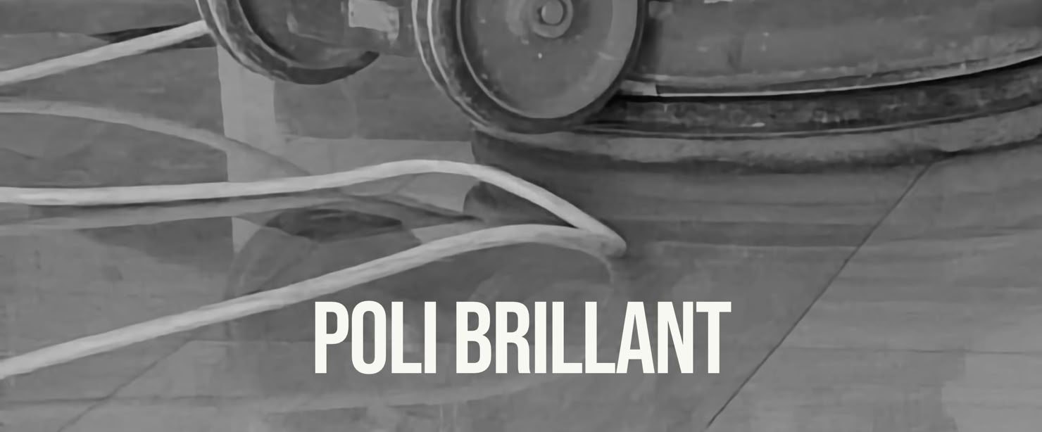 poncer travertin cristallisation