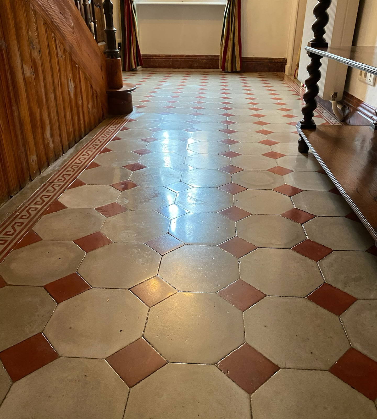 Rénovation de sol en carreaux ciment