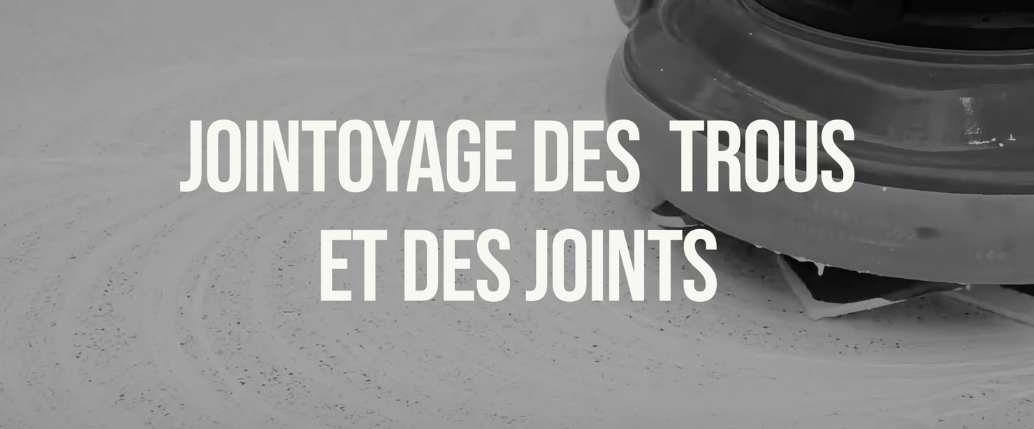 poncer travertin cristallisation