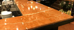 Mobilier Poncage et cristallisation