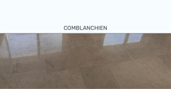 Poncer et traiter pierre naturelle