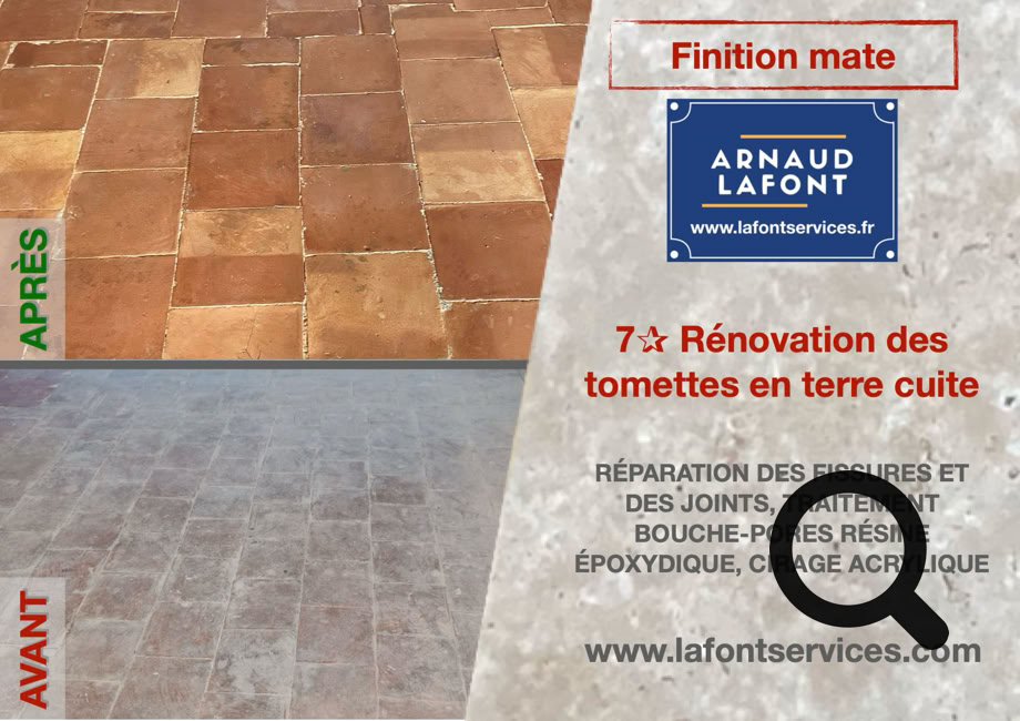 Decapez vos tomettes en terre cuite
