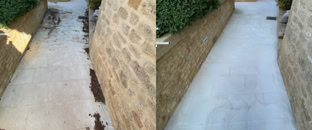 poncer terrasse en pierre & hydrofuge