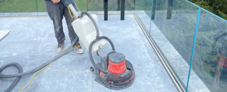 poncer terrasse en pierre & hydrofuge