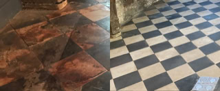 carreaux ciment poncage cristallisation