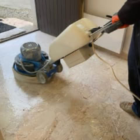 Ponçage de marbre et cristallisation - Lyon