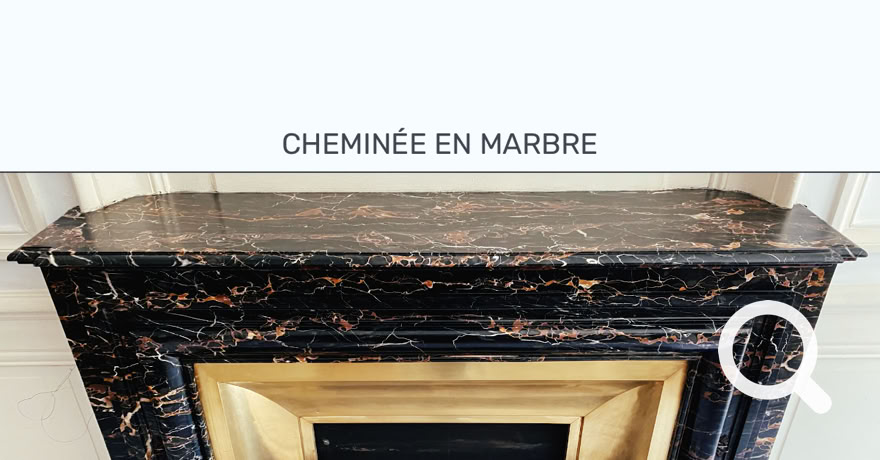 Rénovation de cheminée en marbre
