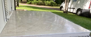 poncer terrasse en pierre & hydrofuge