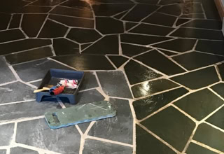 Services de ponçage et de cristallisation de marbre