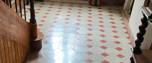 Carreaux ciment Poncage et cristallisation