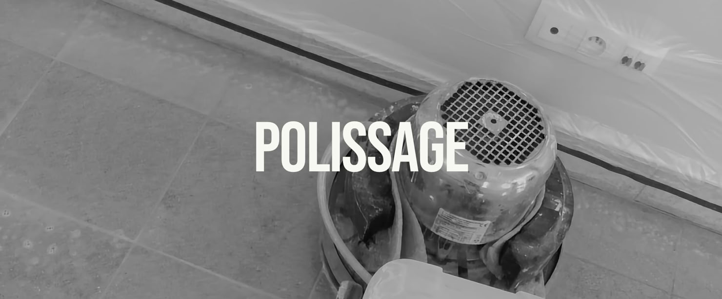 poncer travertin cristallisation