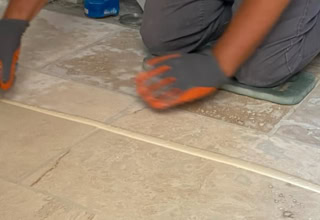 Services de ponçage et de cristallisation de marbre