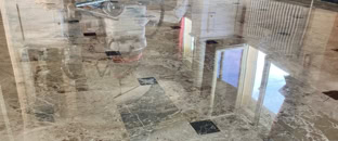 Ponçage de marbre et cristallisation - Lyon