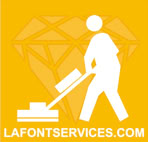 poncer travertin cristallisation