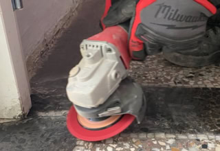 Services de ponçage et de cristallisation de marbre